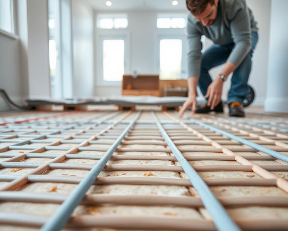 Was gilt beim Verlegen von Fußbodenheizungen?