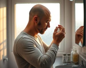 Was hilft bei empfindlicher Glatze?