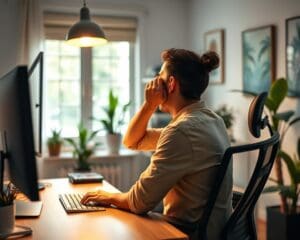 Was hilft gegen Verspannungen im Homeoffice