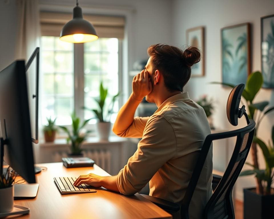 Was hilft gegen Verspannungen im Homeoffice