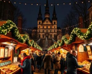 Was isst man in Deutschland beim Weihnachtsmarkt?
