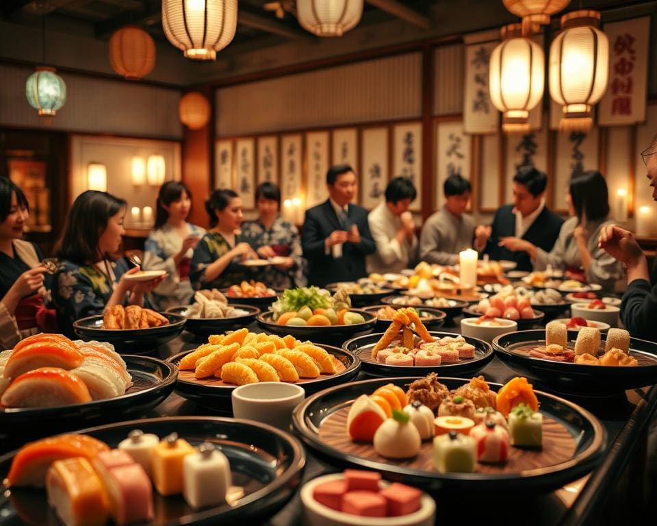 Was isst man in Japan bei Festlichkeiten?