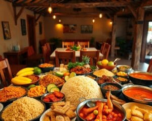 Was isst man in Kolumbien zum Abendessen?