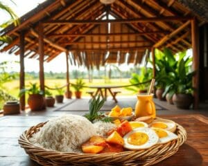 Was isst man in Laos zum Frühstück?