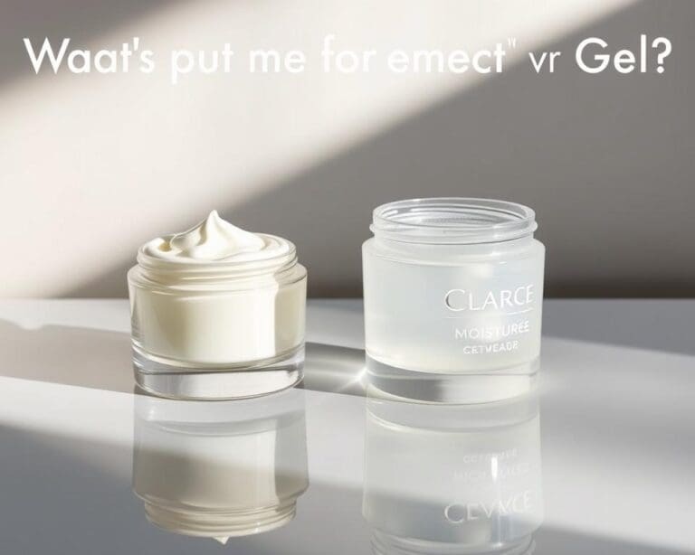 Was ist besser: Creme oder Gel?
