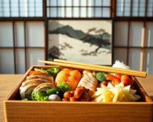 Was ist typisch für ein japanisches Bento?