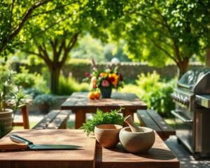 Was sind Must-haves für die Gartenküche?