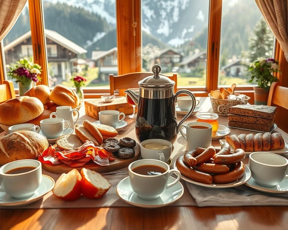 Was sind beliebte Frühstücksgerichte in Österreich?