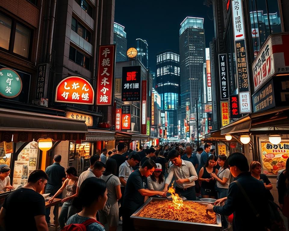 Was sind die besten Mitternachtssnacks in Tokyo?