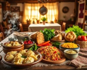 Was sind traditionelle Speisen in Georgien?