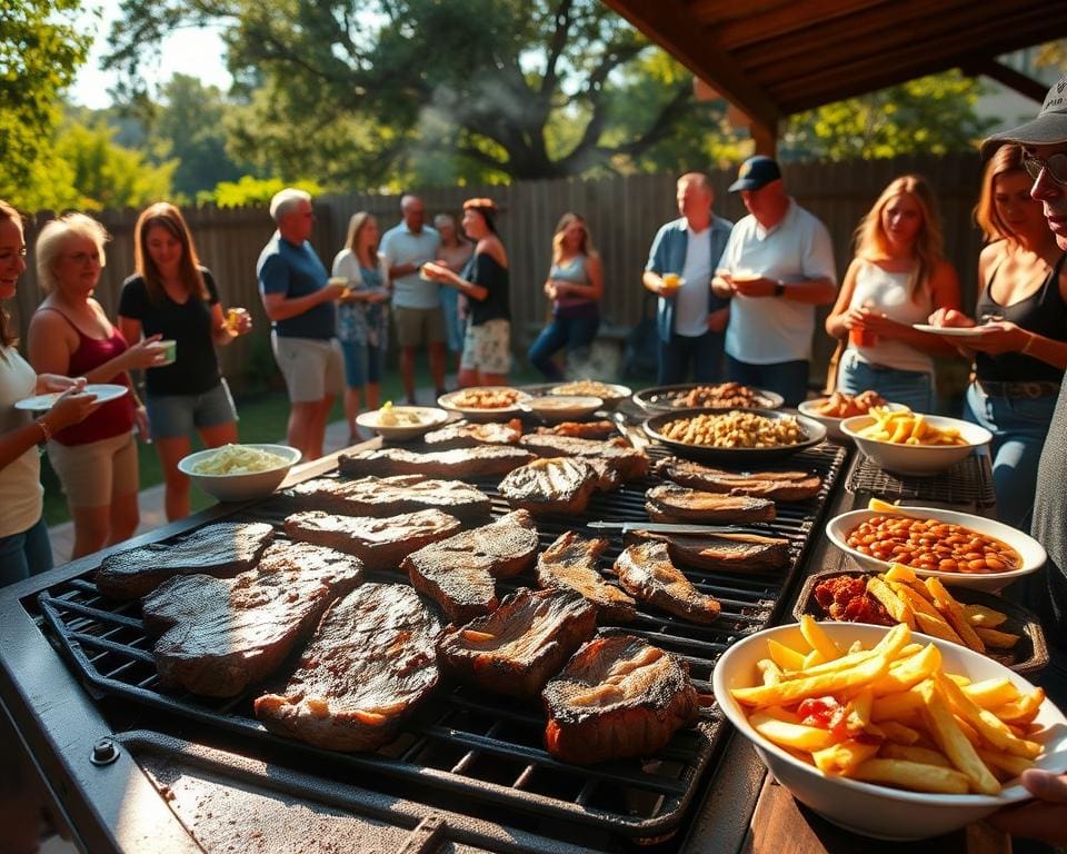 Was sind typische Grillgerichte in Texas?