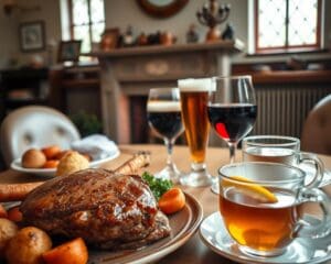Was trinkt man in England zum Sonntagsbraten?