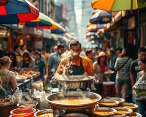 Was trinkt man in Vietnam zu heißen Suppen?