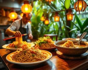 Welche Rolle spielen Nudeln in der thailändischen Küche?