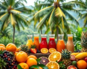 Welche Säfte sind in Brasilien weit verbreitet?