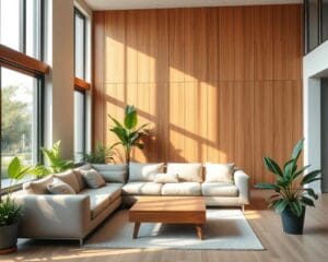 Wie gelingt modernes Wohnen mit Holz?