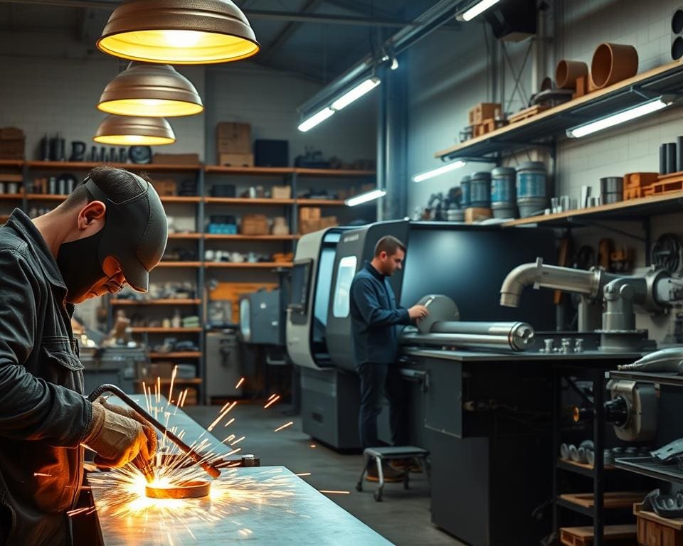 Wie wirst du ein erfahrener Metallbauer?