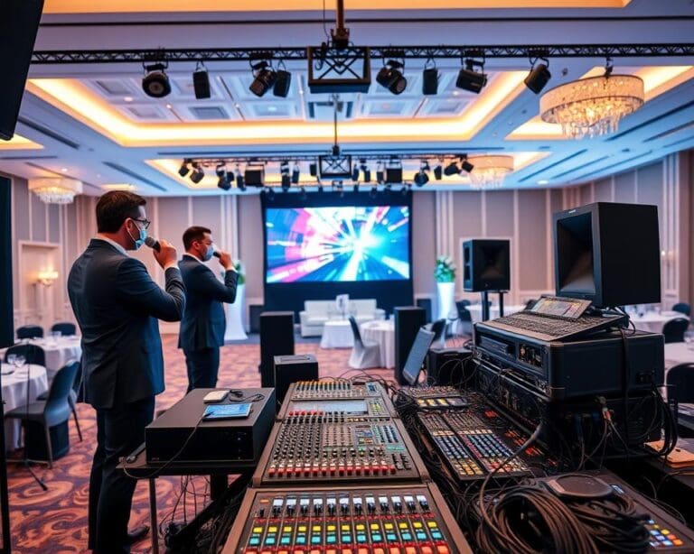 Was leistet ein Eventtechnik Dienstleister?