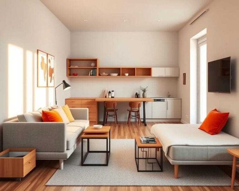 Was sind praktische Möbel für kleine Wohnungen?