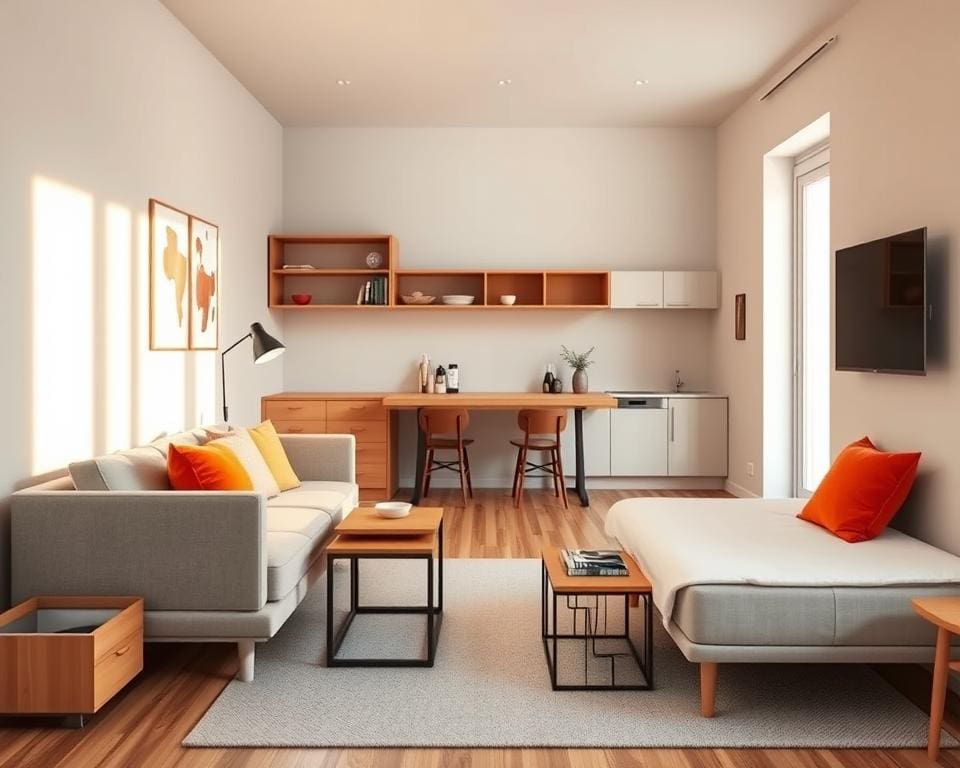 Was sind praktische Möbel für kleine Wohnungen?