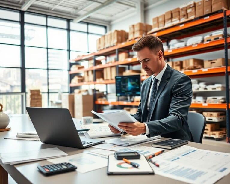 Wie arbeitet ein Materialdisponent?