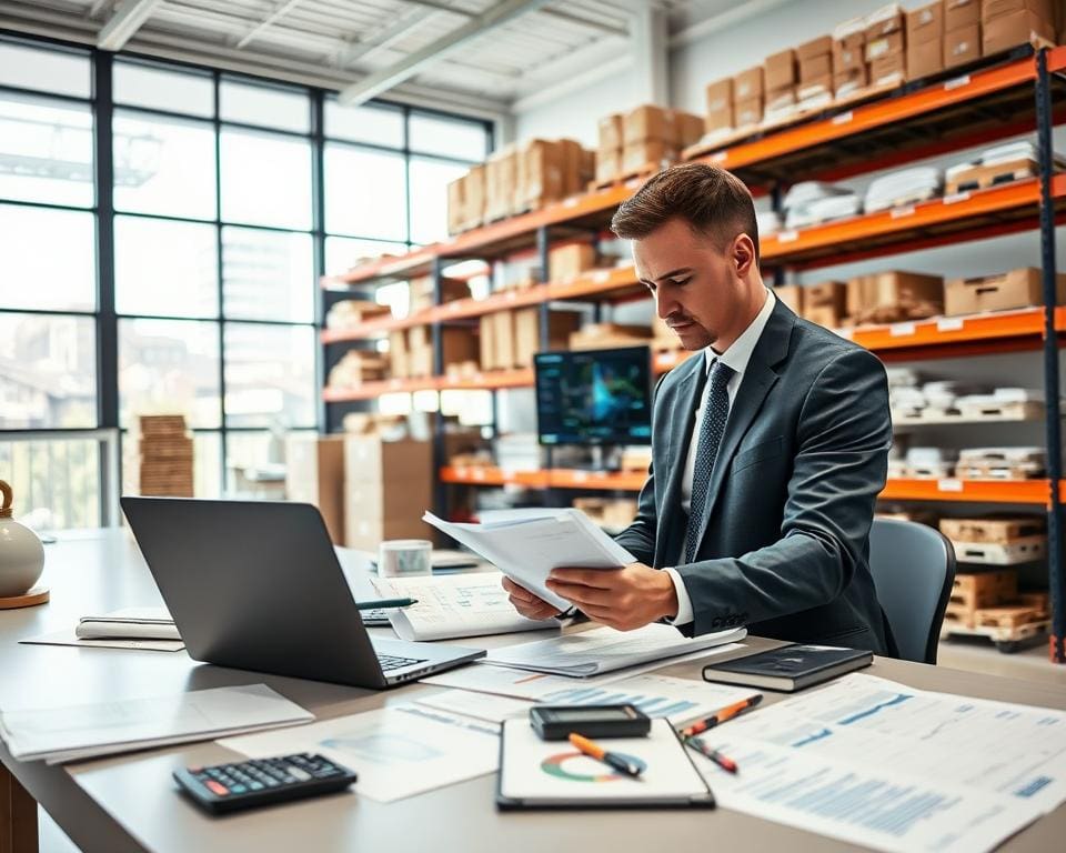 Wie arbeitet ein Materialdisponent?