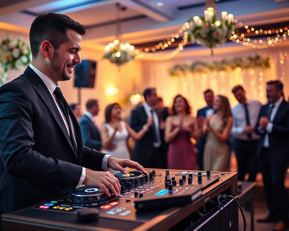 Wie begleitet DJ für Hochzeitsfeier Frankfurt den großen Tag?