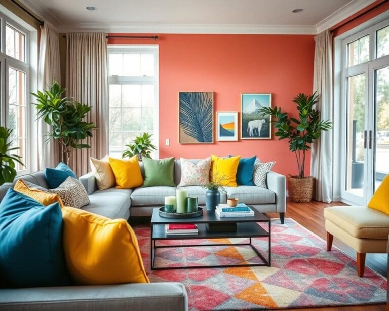 Wie integriert man Farben im Wohnraum?