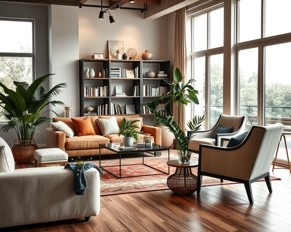 Wie kombiniert man Möbel stilvoll miteinander?