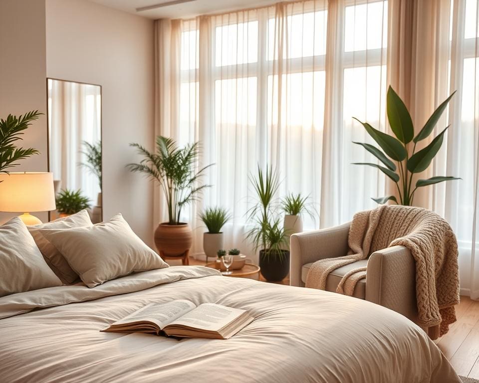 Wie richtet man ein Schlafzimmer entspannend ein?