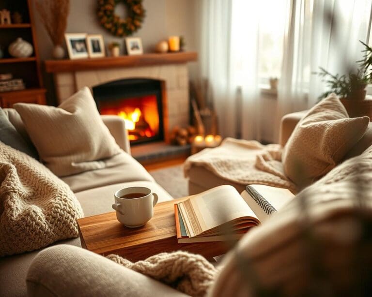 Wie schafft man Gemütlichkeit mit wenig Aufwand?