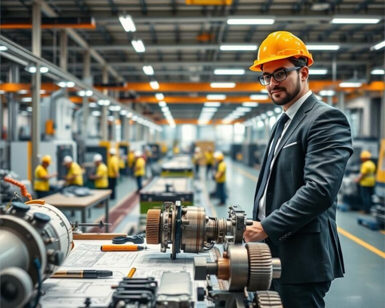 Wie unterstützt ein Produktionsingenieur?