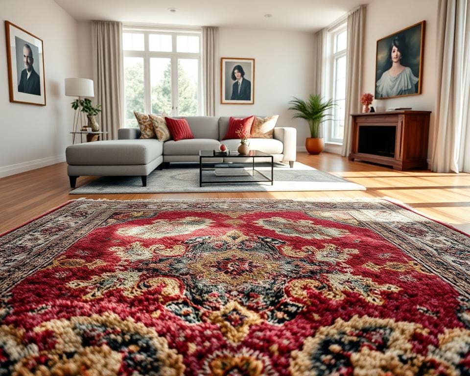 Wie wählt man Teppiche passend zum Raum?