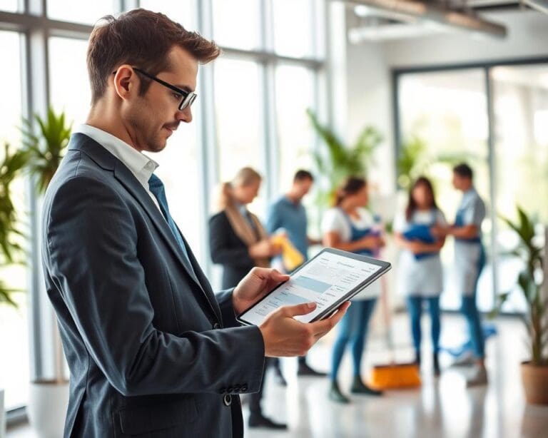 Was macht ein Einsatzplaner im Reinigungsservice?