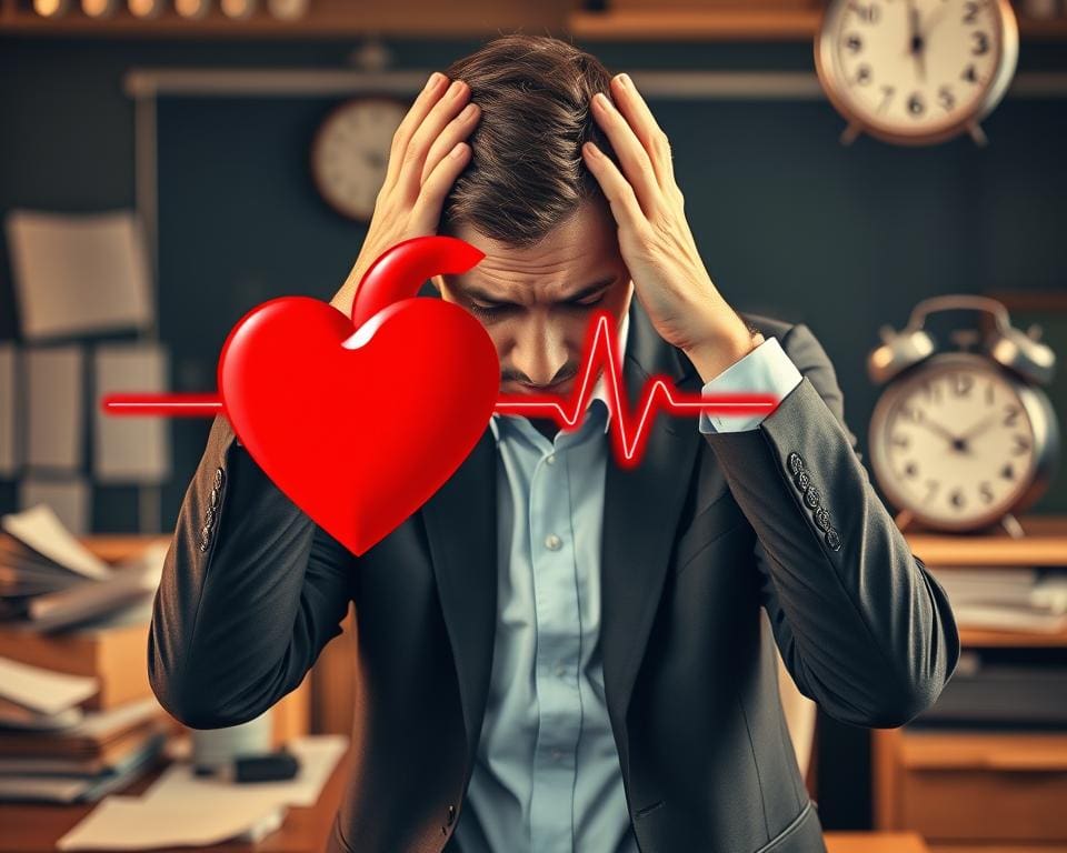 Wie beeinflusst Stress den Blutdruck?