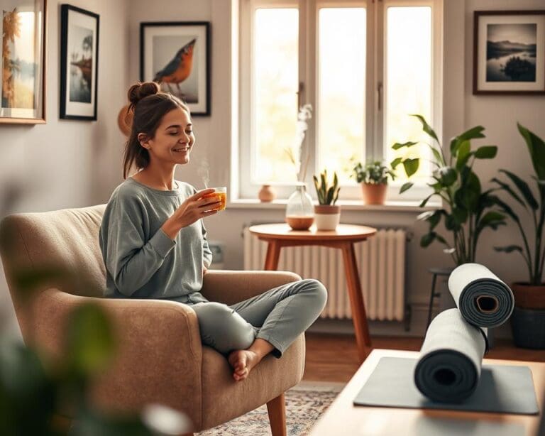 Wie integrierst du Wellness in kleine Pausen?