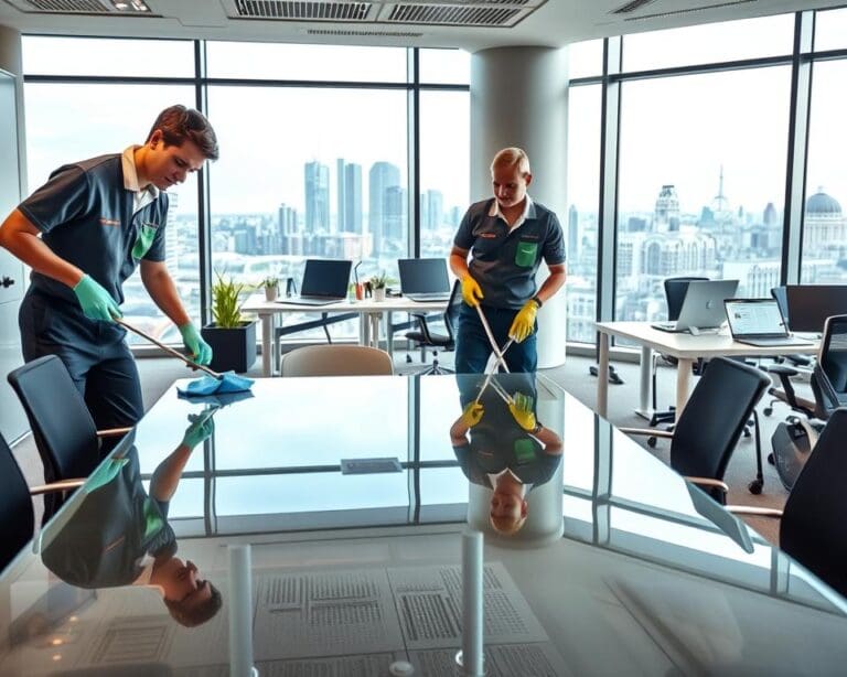 Wie sorgt eine Reinigungsfirma Hamburg für saubere Arbeitsplätze?