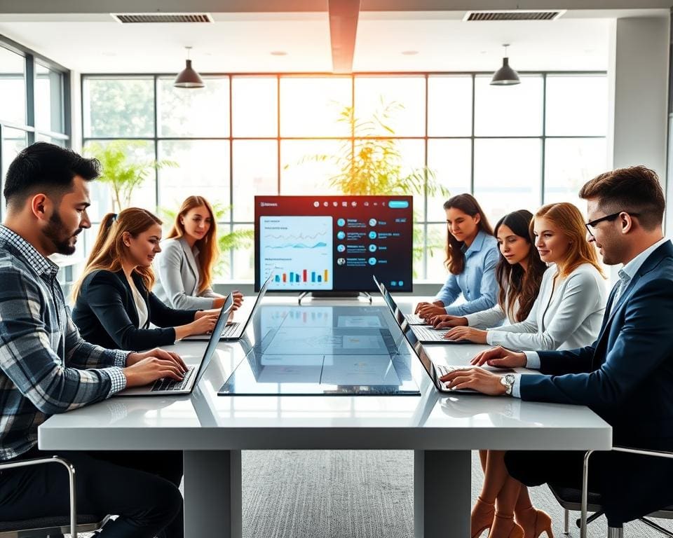 Wie unterstützen digitale Tools Materialfluss?