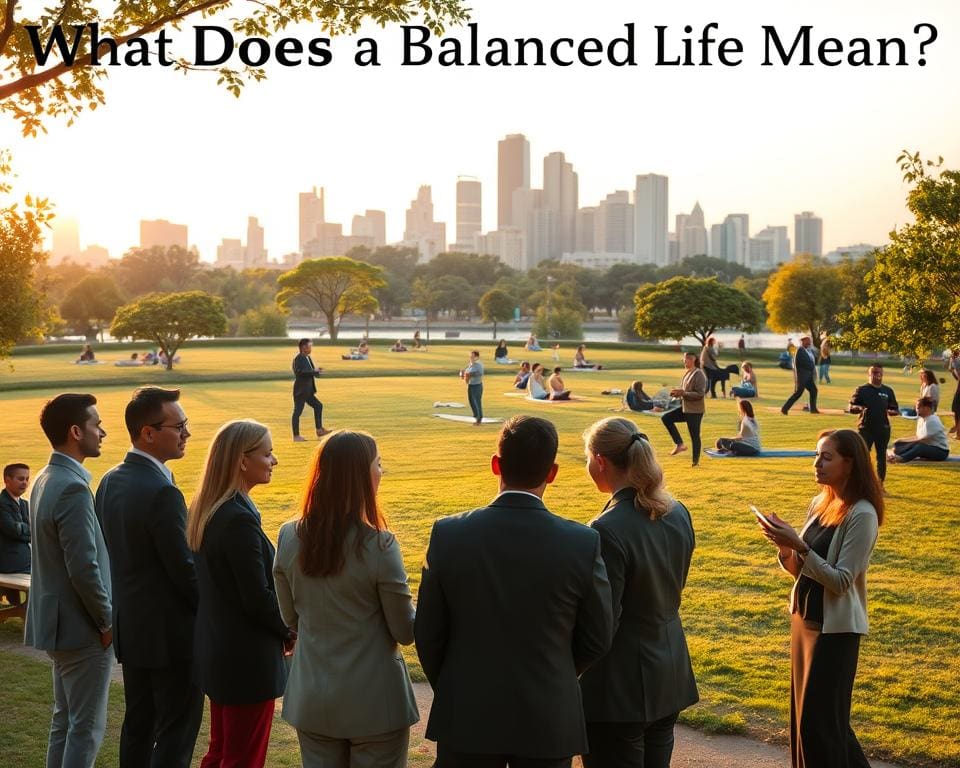 Was bedeutet ein ausgewogenes Leben?