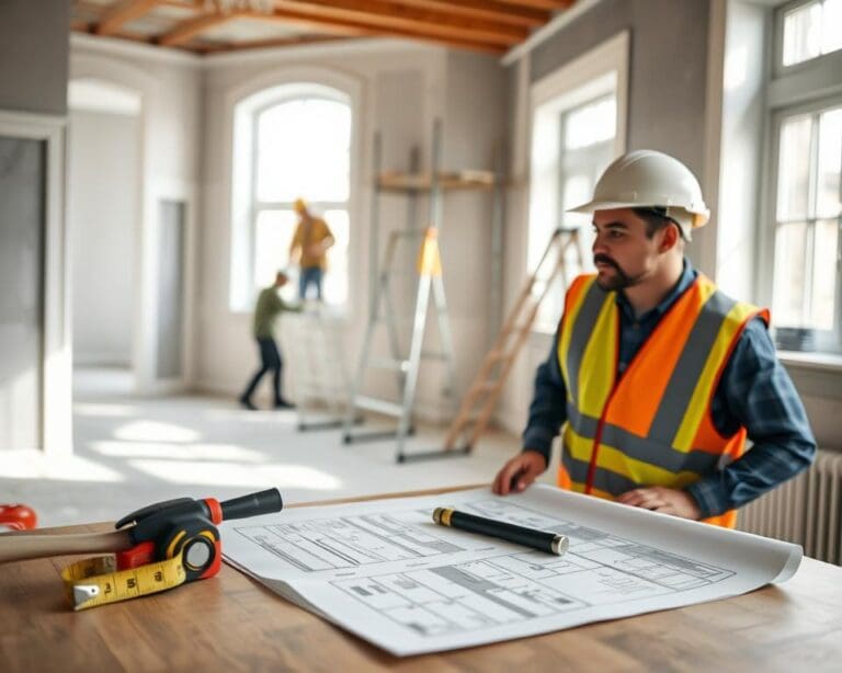 Was leistet ein Bauunternehmen bei Sanierungen?
