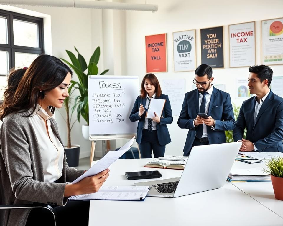 Welche Steuerarten betreffen Selbstständige?
