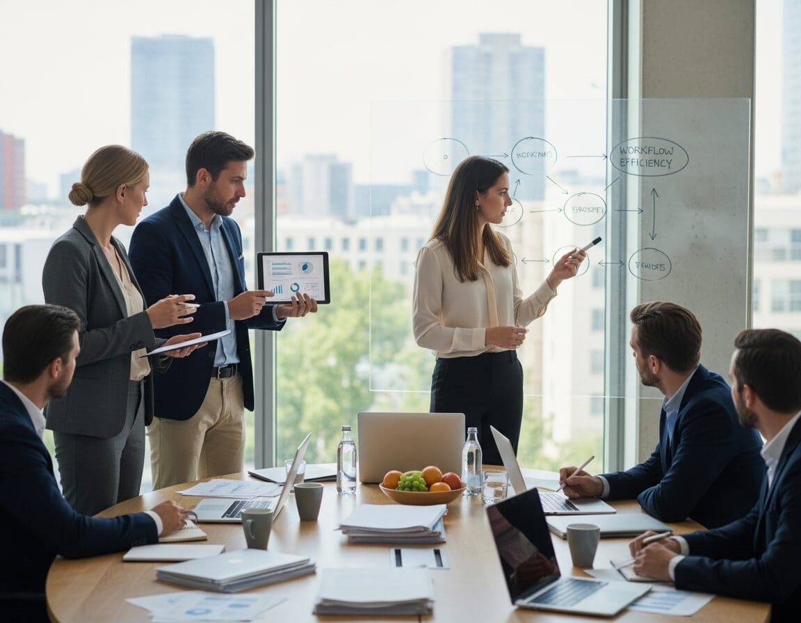 Prozesse optimieren Dienstleister
