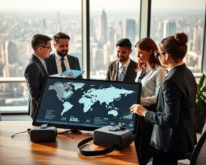 Wie unterstützt Technologie internationale Expansion?