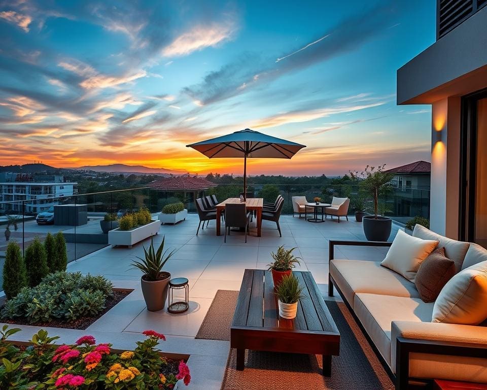 Terrassen modern