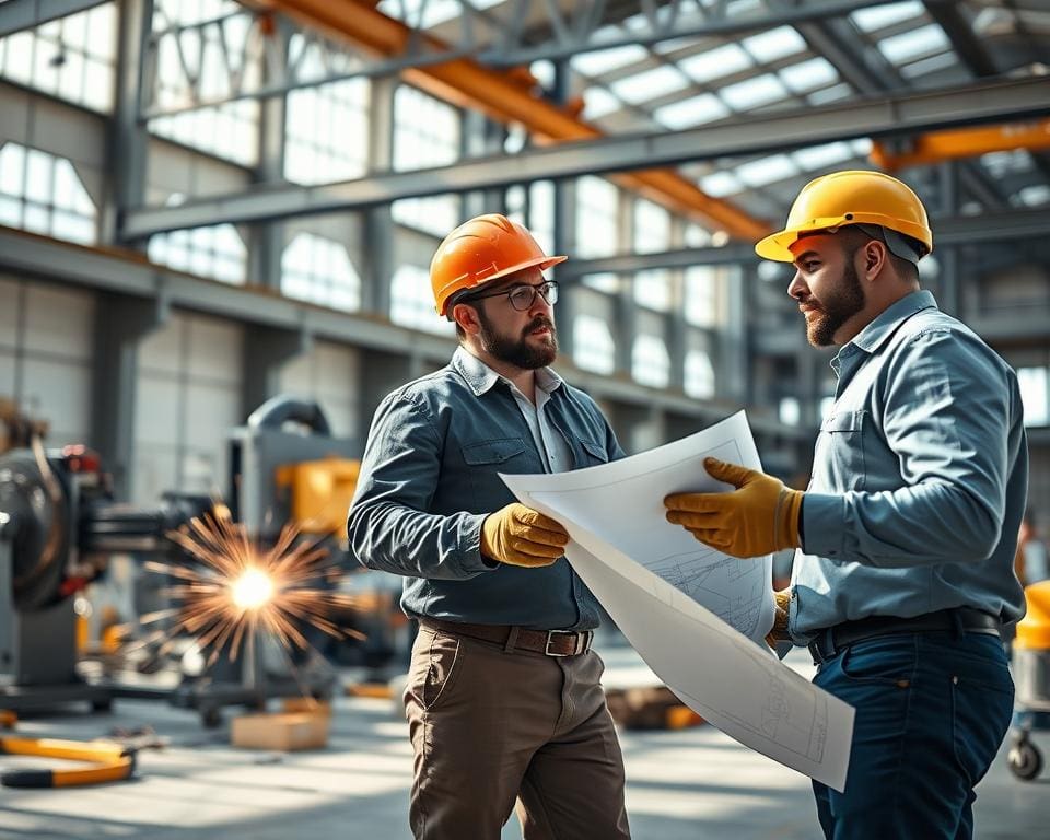 Industrie Berufe